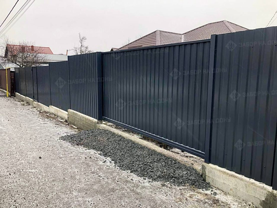 Автоматические откатные ворота с электроприводом  в Химках